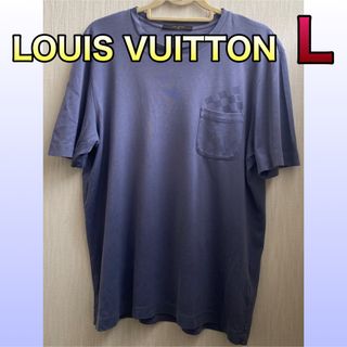 ルイヴィトン(LOUIS VUITTON)のルイ ヴィトン ダミエ 半袖Tシャツ Lサイズ(Tシャツ/カットソー(半袖/袖なし))