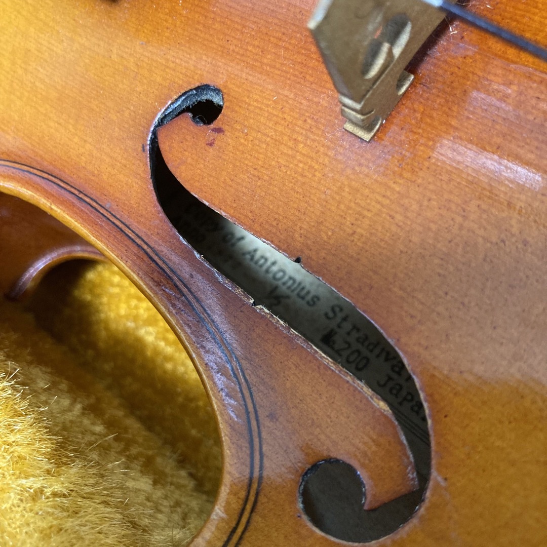 スズキ(スズキ)のsuzuki バイオリン No.200 1/2 （ケース付き） 楽器の弦楽器(ヴァイオリン)の商品写真