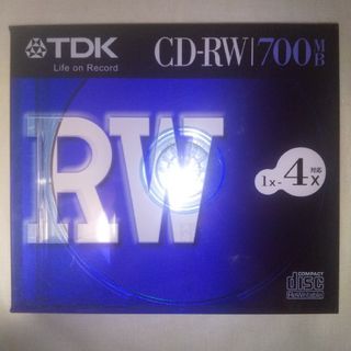 ティーディーケイ(TDK)のTDK CD-RW 700MB(1枚入)(その他)