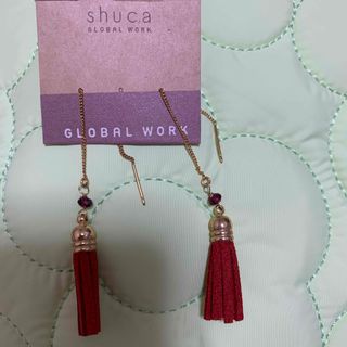 シュカグローバルワーク(shuca GLOBALWORK)の最終価格⭐️shuca GLOBAL WORK❣️ブリンジピアス(ピアス)