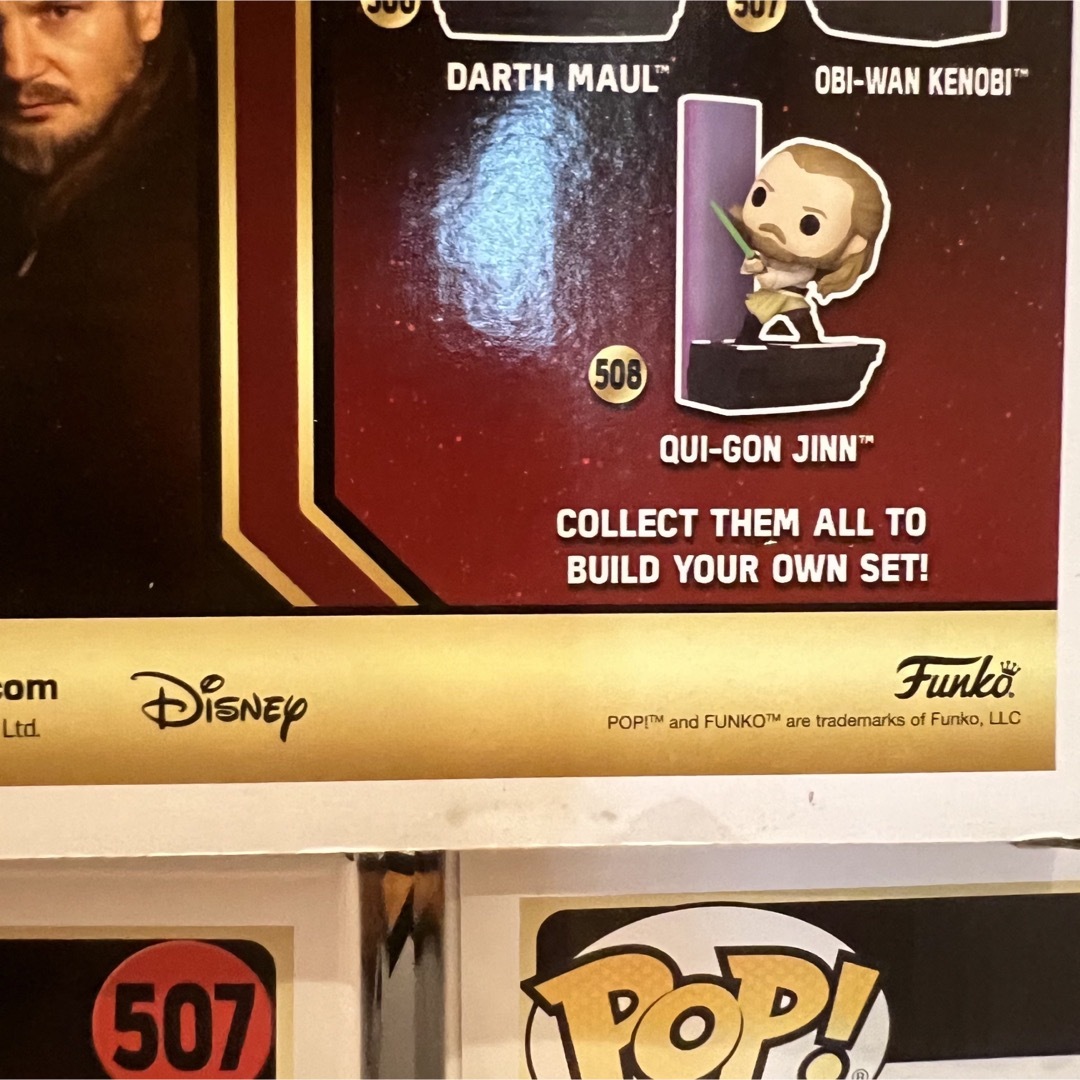 FUNKO POP! SW オビワン　ダースモール　クワイガン　バトルシーン限定