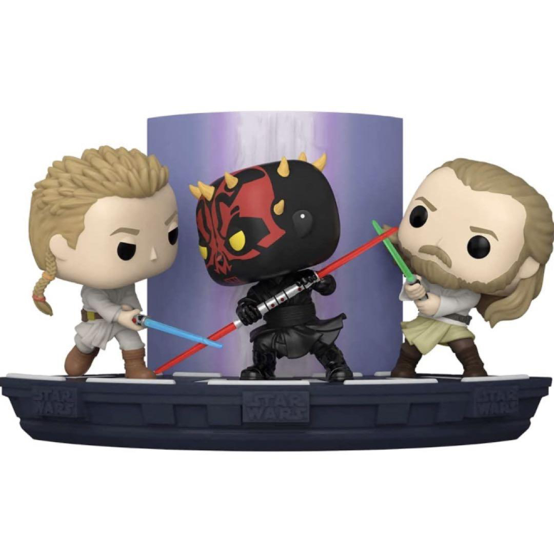 FUNKO POP! SW オビワン　ダースモール　クワイガン　バトルシーン限定