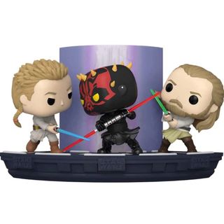 ディズニー(Disney)のFUNKO POP! SW オビワン　ダースモール　クワイガン　バトルシーン限定(SF/ファンタジー/ホラー)