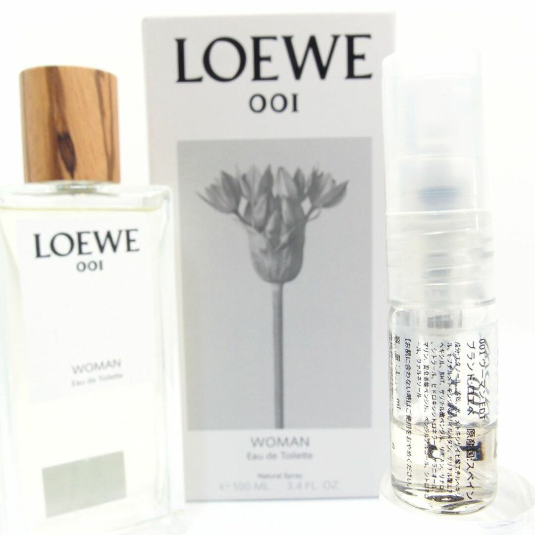 LOEWE(ロエベ)の【新品】ロエベ LOEWE 001 WOMAN EDT 1ml お試し 香水 コスメ/美容の香水(香水(女性用))の商品写真