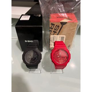 ジーショック(G-SHOCK)のga2100 カシオーク　ペアセット(腕時計(アナログ))