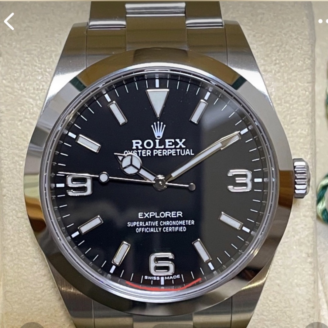 ROLEX(ロレックス)の【ららくるみ様専用】③        エクスプローラー1  214270   メンズの時計(腕時計(アナログ))の商品写真
