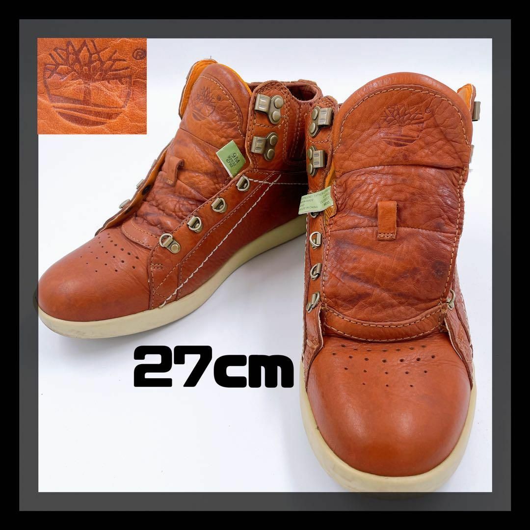 Timberland - 【美品・靴紐欠品】Timberland ブーツ 27cm Timberland - 【美品・靴紐欠品】Timberland ブーツ 27cm