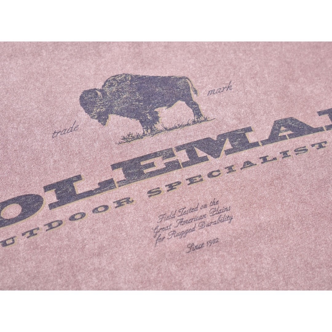 Coleman(コールマン)の90s 古着 COLEMAN USA製 染み込みプリント Tシャツ メンズのトップス(Tシャツ/カットソー(半袖/袖なし))の商品写真