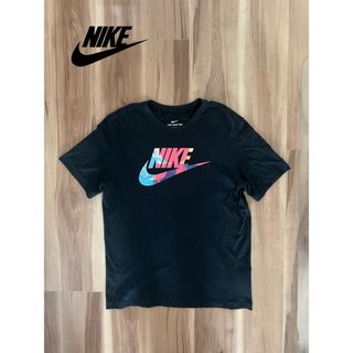 ナイキ(NIKE)のNIKE Tシャツ　半袖　NIKE ビッグロゴ　L ブラック(Tシャツ/カットソー(半袖/袖なし))