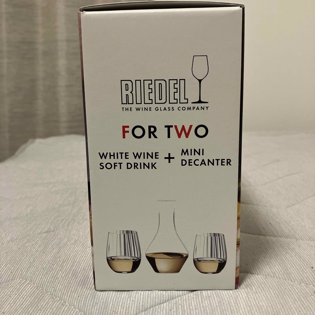 RIEDEL WHITEWINE＋MINIDECANTER インテリア/住まい/日用品のキッチン/食器(グラス/カップ)の商品写真