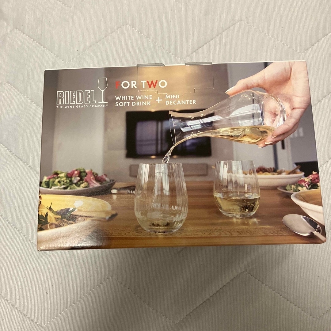 RIEDEL WHITEWINE＋MINIDECANTER インテリア/住まい/日用品のキッチン/食器(グラス/カップ)の商品写真