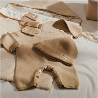 エルメス(Hermes)のHERMES Cabriole BABY buntingカブリオル おくるみ(下着)