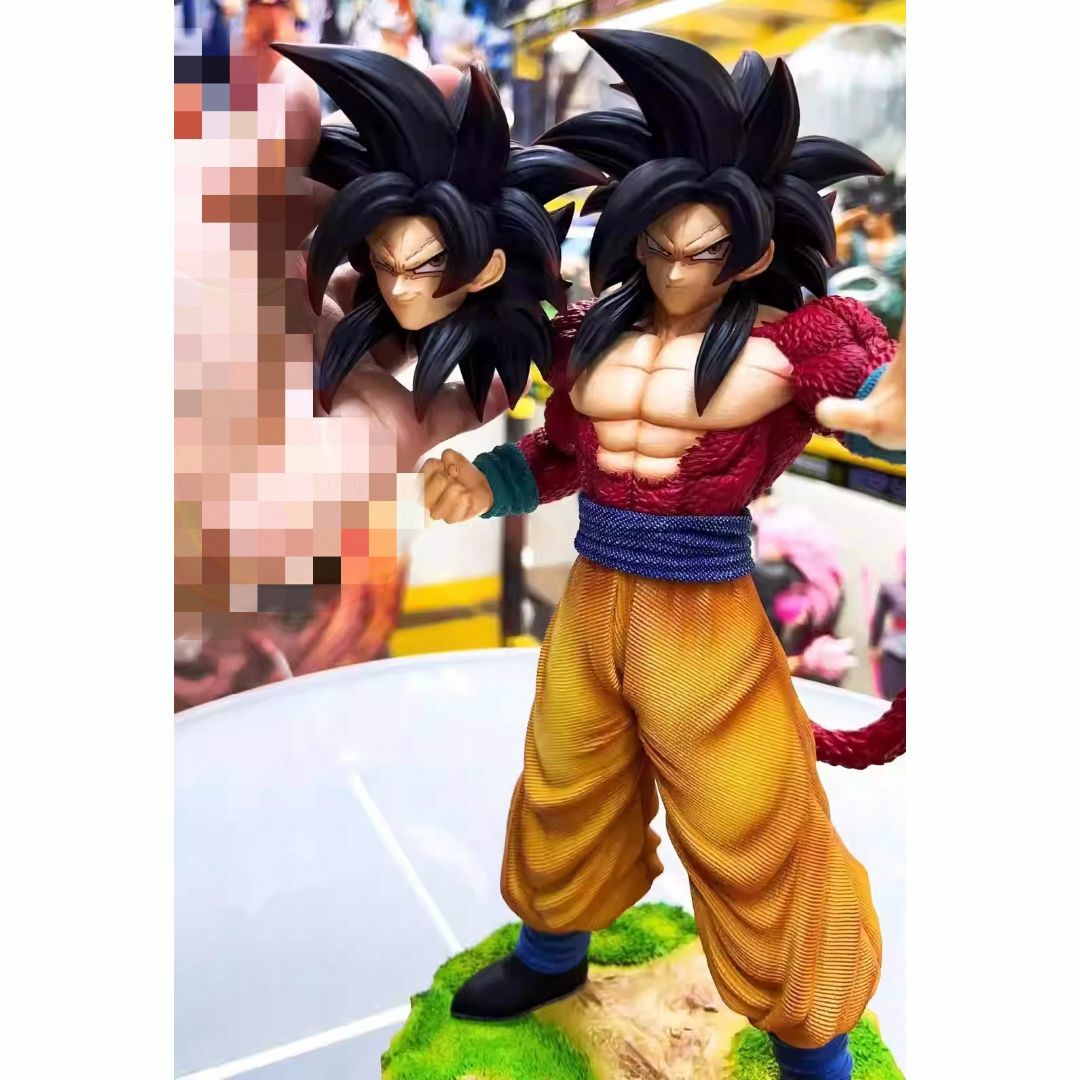 超最強融合戦士ゴジータドラゴンボール 孫悟空 超サイヤ人4 フィギュア ガレージキット 1/6スケール