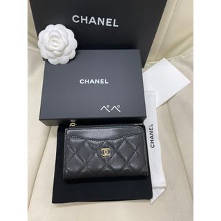 CHANEL - レア⭐️CHANELフラグメントケース⭐️黒⭐️キャビアスキン