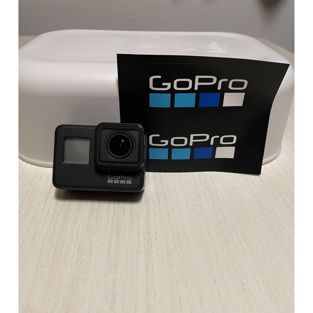GoPro - [美品]GoPro HERO7 BLACK バッテリー7個 マイクロUSB付きの