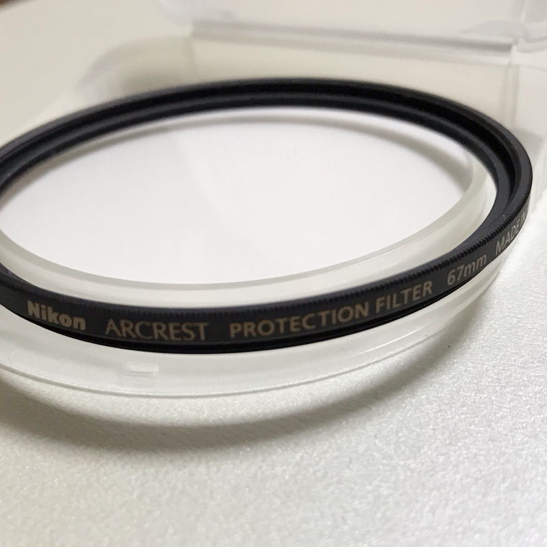 Nikon(ニコン)の★Nikon ARCREST PROTECTION FILTER 67mm スマホ/家電/カメラのカメラ(フィルター)の商品写真