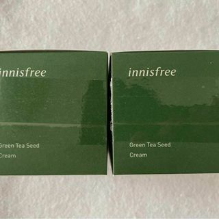 イニスフリー(Innisfree)のイニスフリー グリーンティ グリーンティーシード クリーム 50ml 2点セット(フェイスクリーム)