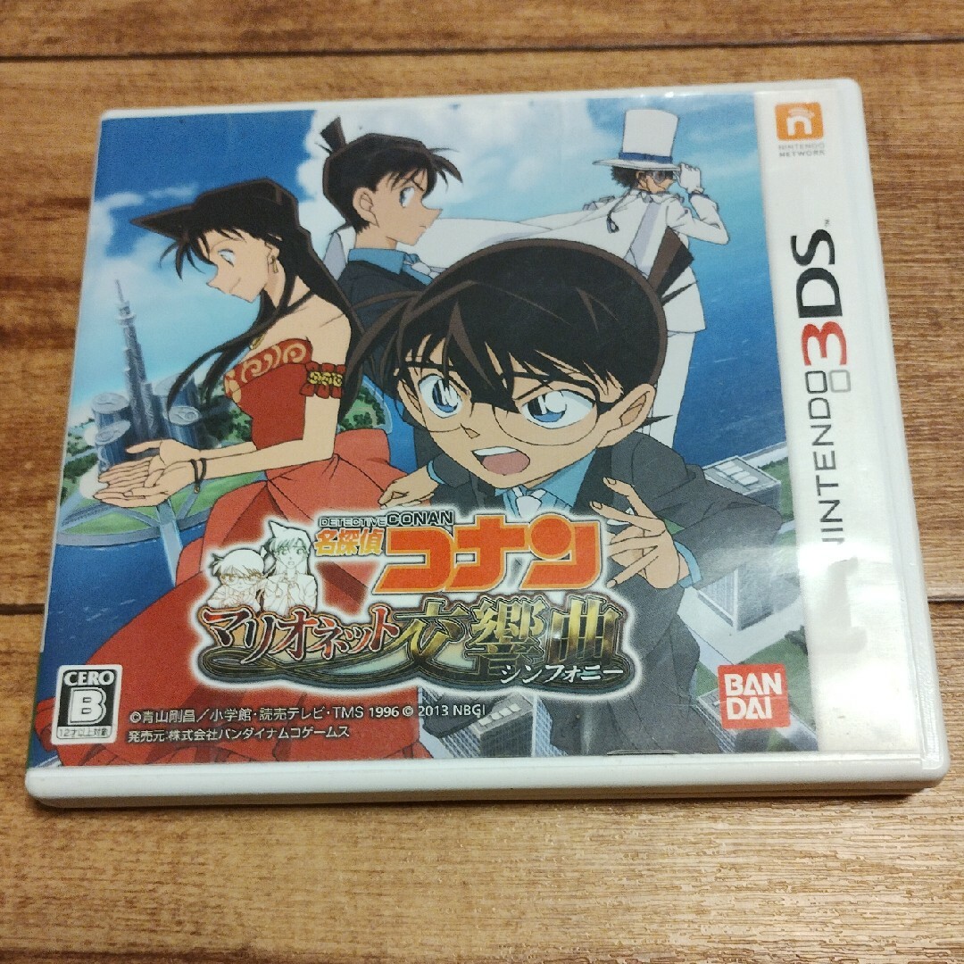 ニンテンドー3DS(ニンテンドー3DS)の名探偵コナン マリオネット交響曲 3DS エンタメ/ホビーのゲームソフト/ゲーム機本体(携帯用ゲームソフト)の商品写真