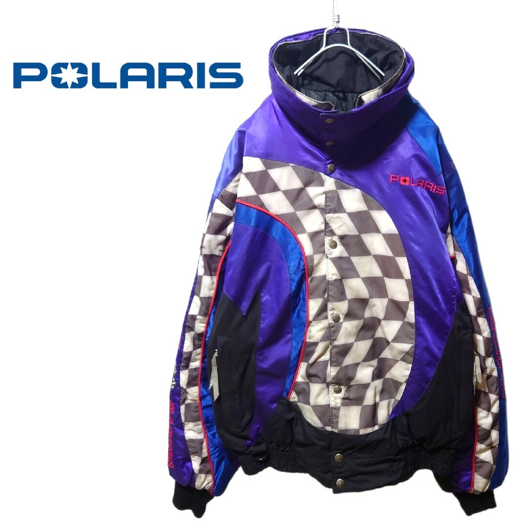 【POLARIS】レイヤード 中綿入りレーシングジャケット A-1119