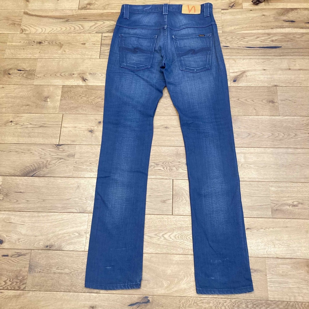 Nudie Jeans(ヌーディジーンズ)の送料込み　ヌーディージーンズ ブルーデニム　thin finn w28 メンズのパンツ(デニム/ジーンズ)の商品写真