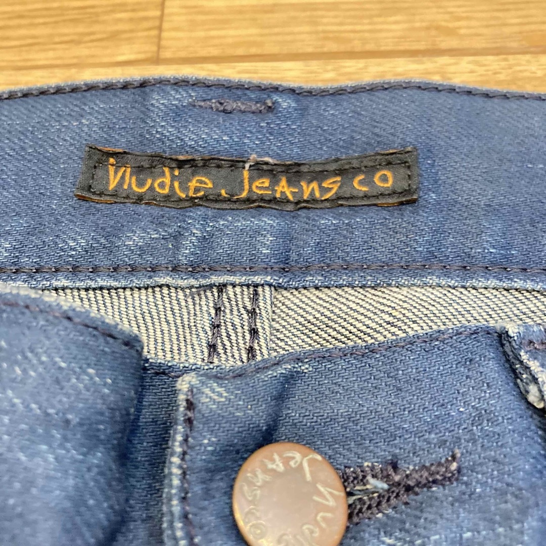 Nudie Jeans(ヌーディジーンズ)の送料込み　ヌーディージーンズ ブルーデニム　thin finn w28 メンズのパンツ(デニム/ジーンズ)の商品写真