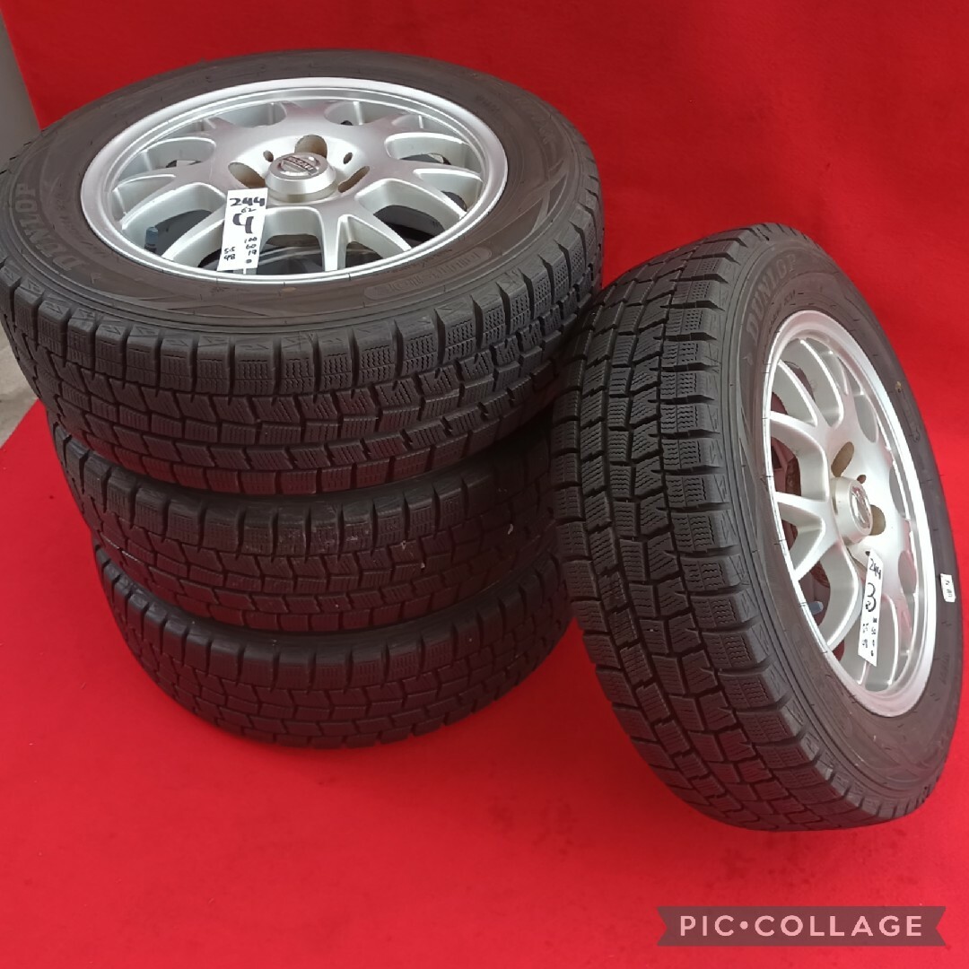 日産 キューブ純正14インチメッシュホイール14×5.5J +48 4H PCD