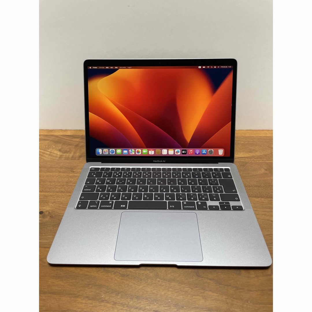 美品❗️MacBook Air 2020 M1チップ スペースグレイ-tops.edu.ng