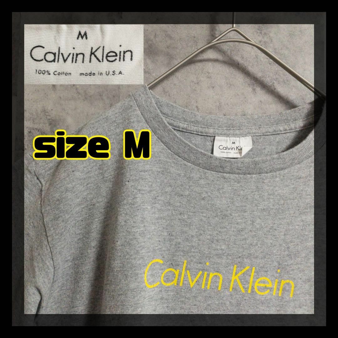 美品　Calvin Klein 半袖Tシャツ　グレー