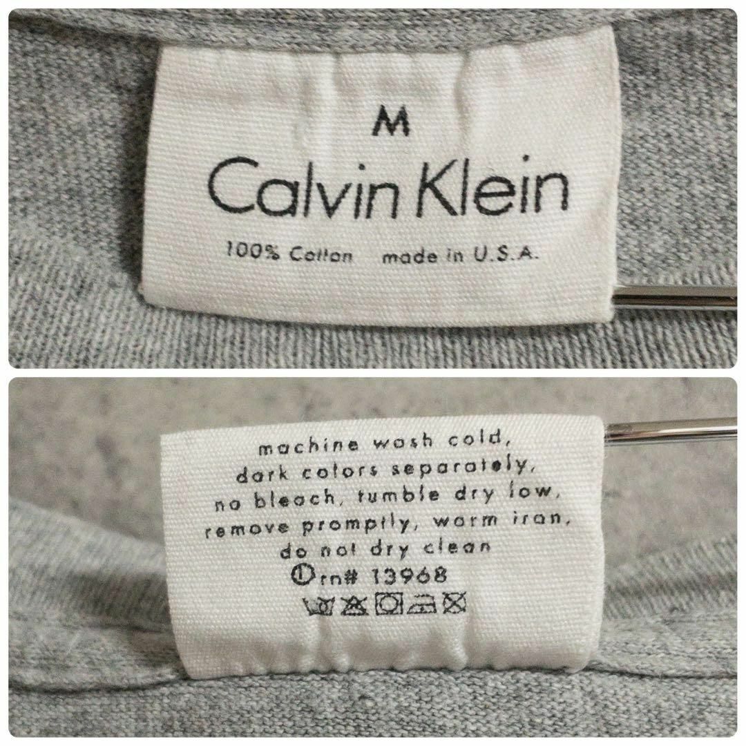 美品　Calvin Klein 半袖Tシャツ　グレー