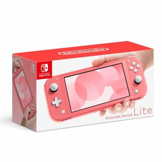 ニンテンドースイッチ(Nintendo Switch)の【新品未開封】Nintendo Switch Lite コーラル(家庭用ゲーム機本体)