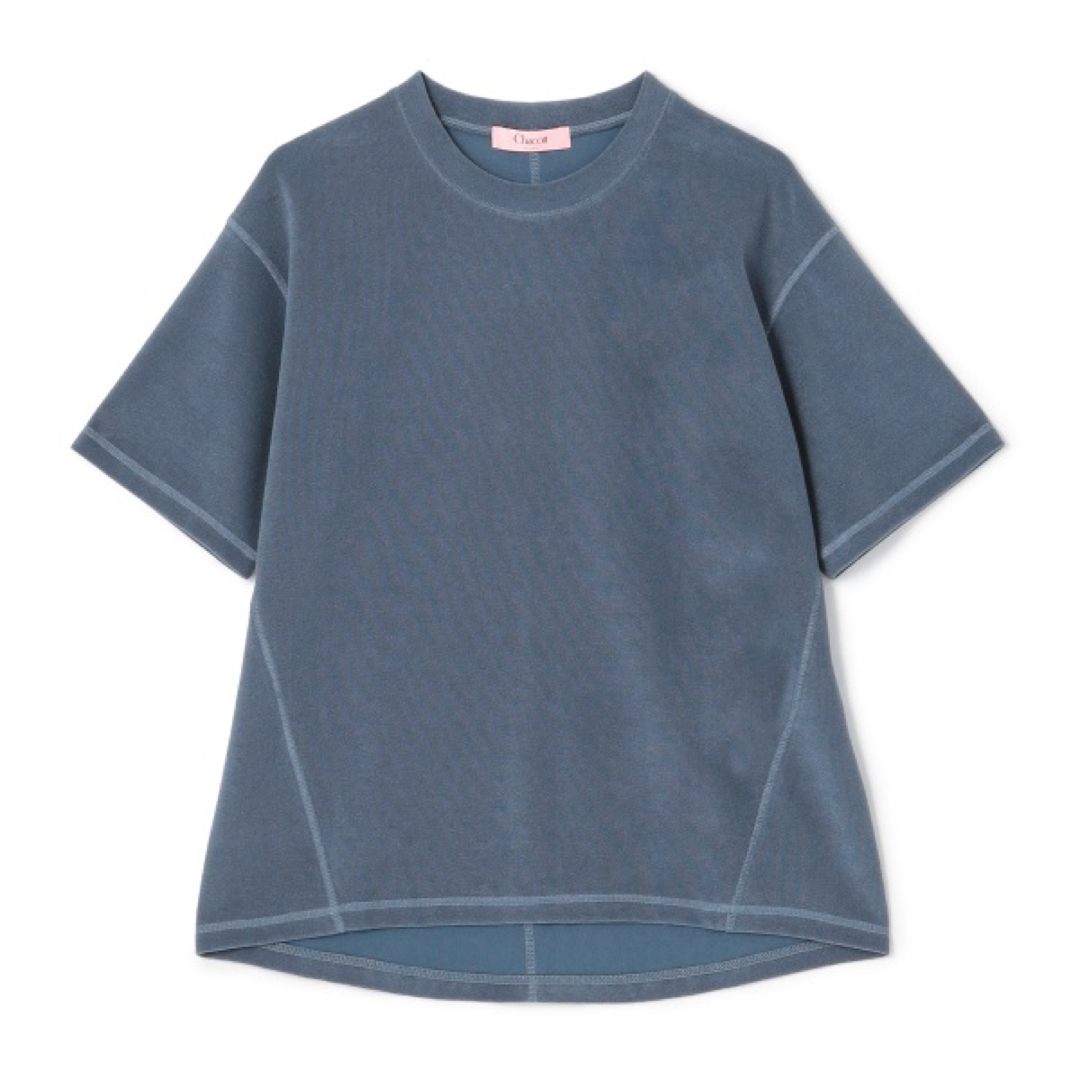 Chacott BALANCE パイルTシャツ アイアンブルー 3