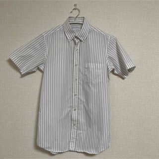 ユナイテッドアローズグリーンレーベルリラクシング(UNITED ARROWS green label relaxing)のグリーンレーベルリラクシング UA GLR 半袖 ストライプシャツ(シャツ)