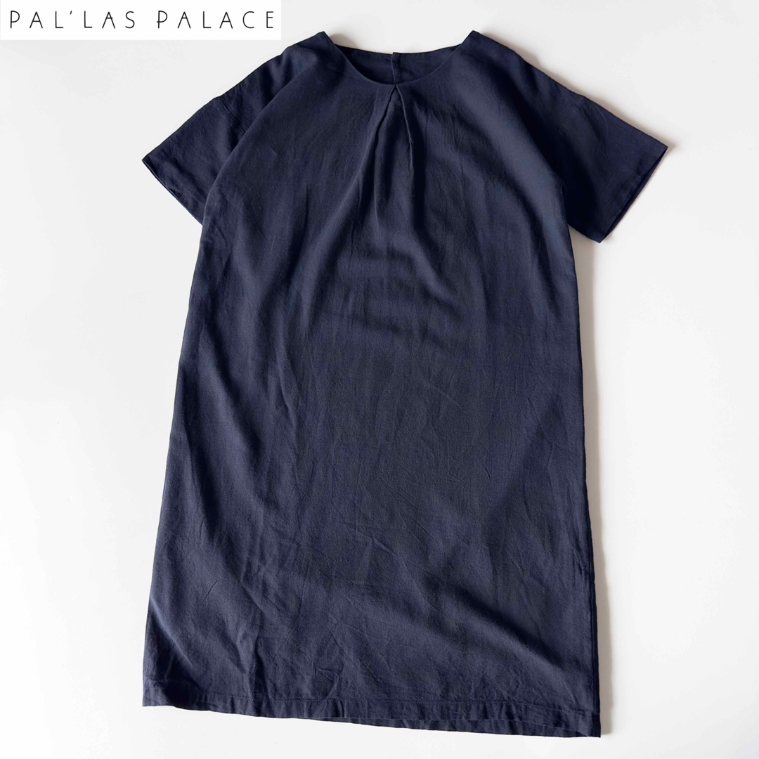 Pal’las Palace  パラスパレス 花柄 藍染め ワンピース