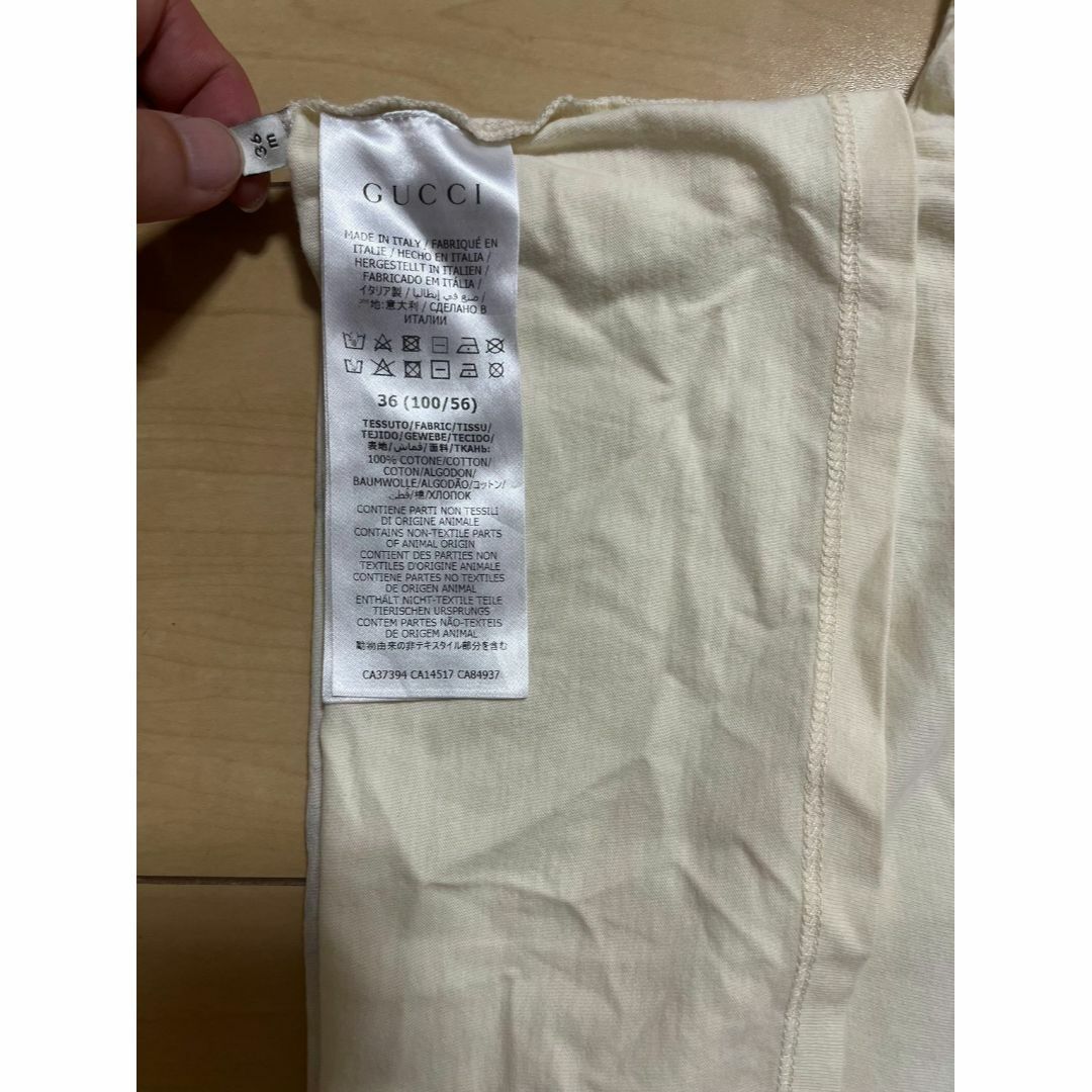 Gucci - GUCCI Baby Tシャツ 36 (100/56) イタリア製 綿100%の通販 by