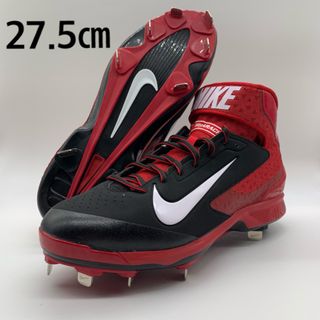 NIKE 野球　スパイク　金具　レッド ホワイト　26.5㎝　ローカット