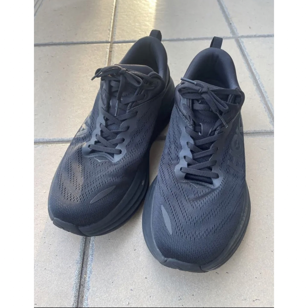 HOKA ONE ONE(ホカオネオネ)のHOKA ONE ONE BONDI 8 "BLACK" ホカオネオネ ボンダイ メンズの靴/シューズ(スニーカー)の商品写真