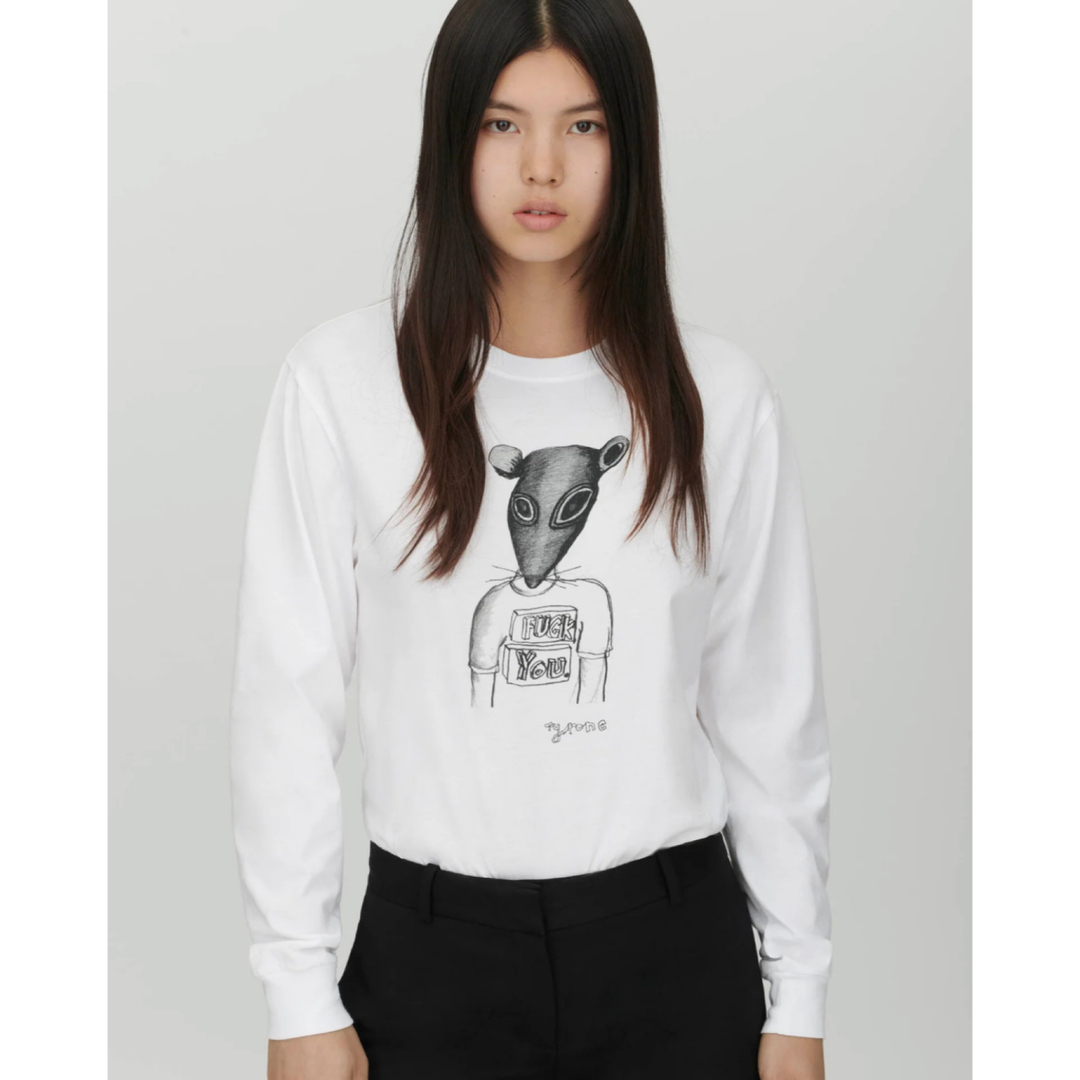 DEUXIEME CLASSE(ドゥーズィエムクラス)のBella Freud ベラフロイド ベラフルード ロンT  Tシャツ トップス レディースのトップス(Tシャツ(長袖/七分))の商品写真