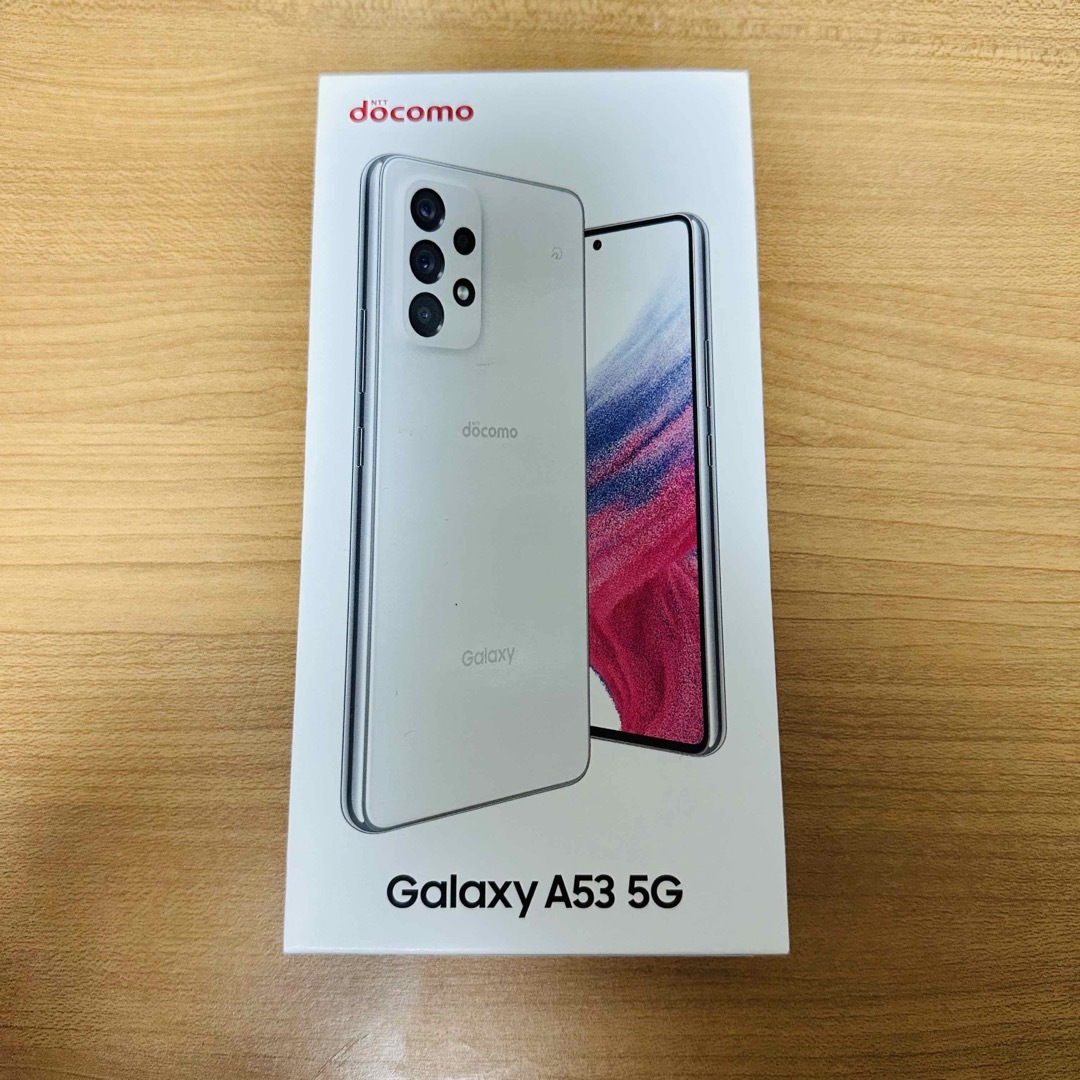 Galaxy(ギャラクシー)のGalaxy A53 5G 新品未使用品 白 スマホ/家電/カメラのスマートフォン/携帯電話(スマートフォン本体)の商品写真