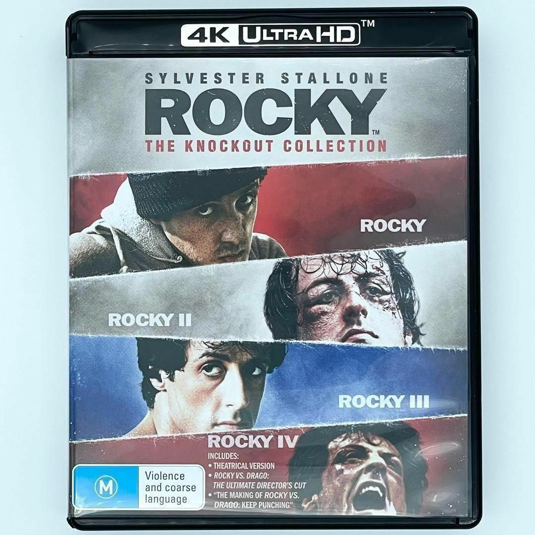 ロッキー ノックアウト・コレクション (4K UHD) 日本語収録 海外盤-