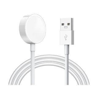 アップルウォッチ 充電器 全シリーズ対応 置くだけ充電 (ホワイト)(腕時計(デジタル))