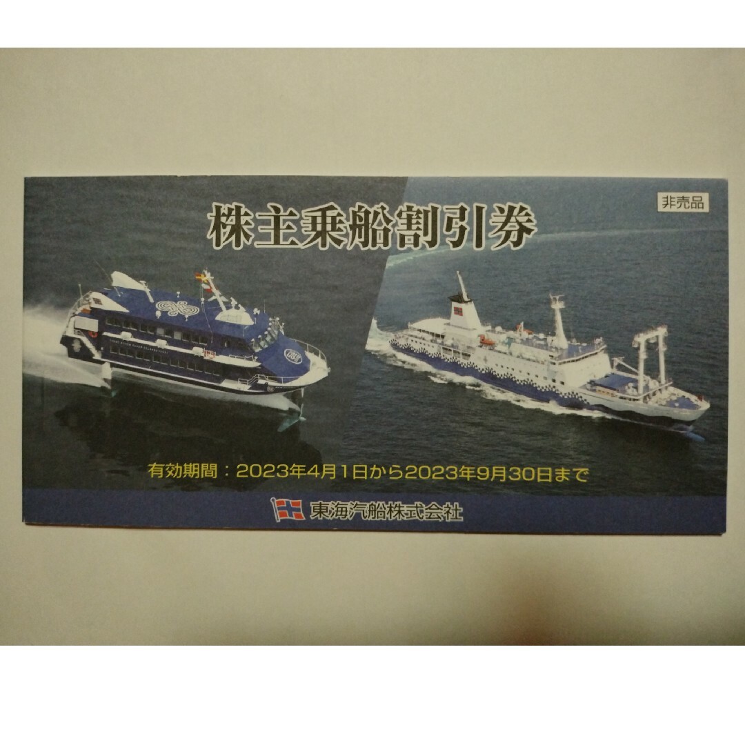 東海汽船 株主優待 10枚 かんたんラクマパック発送 - その他