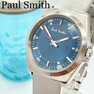 ポールスミス(Paul Smith)の560 Paul Smith ポールスミス時計　メンズ腕時計　シルバー　ネイビー(腕時計(アナログ))