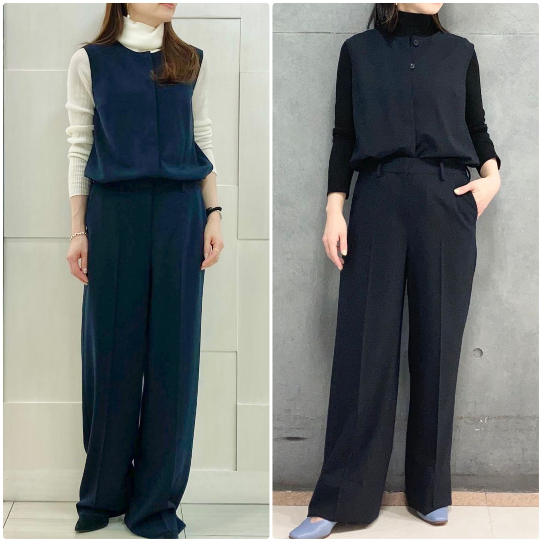 theory luxe 23SS 新素材Vimont ジャンプスーツ 40 theory luxe 23SS 新素材Vimont ジャンプスーツ 40