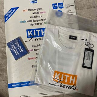 Kith Treats Cafe Hawaii Tee Pink XLサイズ