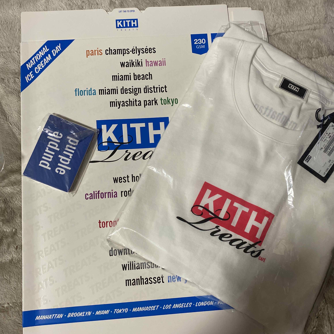 Kith Treats Cafe Tee Miami Box Tシャツ