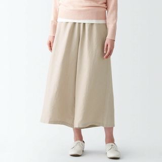 ムジルシリョウヒン(MUJI (無印良品))の【無印良品】ヘンプクロップドパンツ(クロップドパンツ)