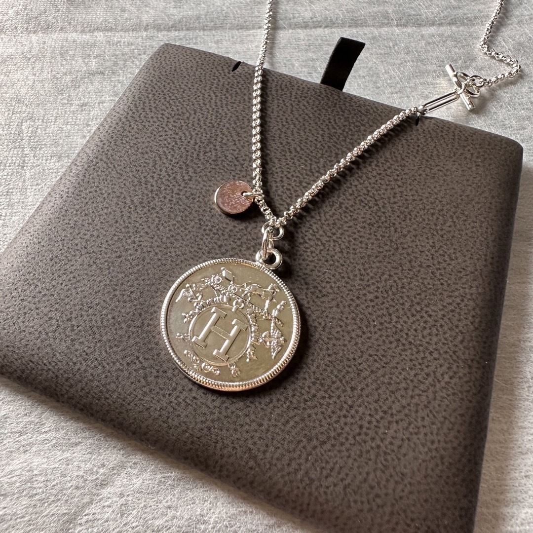 エルメス ネックレス エクスリブリス MM Collier Ex-Libris,