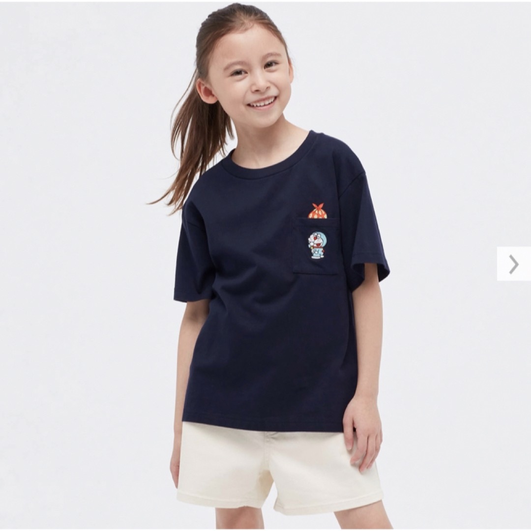 UNIQLO(ユニクロ)のUNIQLO  ドラえもん UT グラフィックTシャツ（半袖）110 キッズ/ベビー/マタニティのキッズ服女の子用(90cm~)(Tシャツ/カットソー)の商品写真