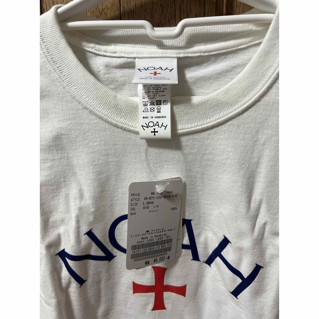 NOAH  ロゴＴシャツ　Ｌサイズ　新品 メンズのトップス(Tシャツ/カットソー(半袖/袖なし))の商品写真