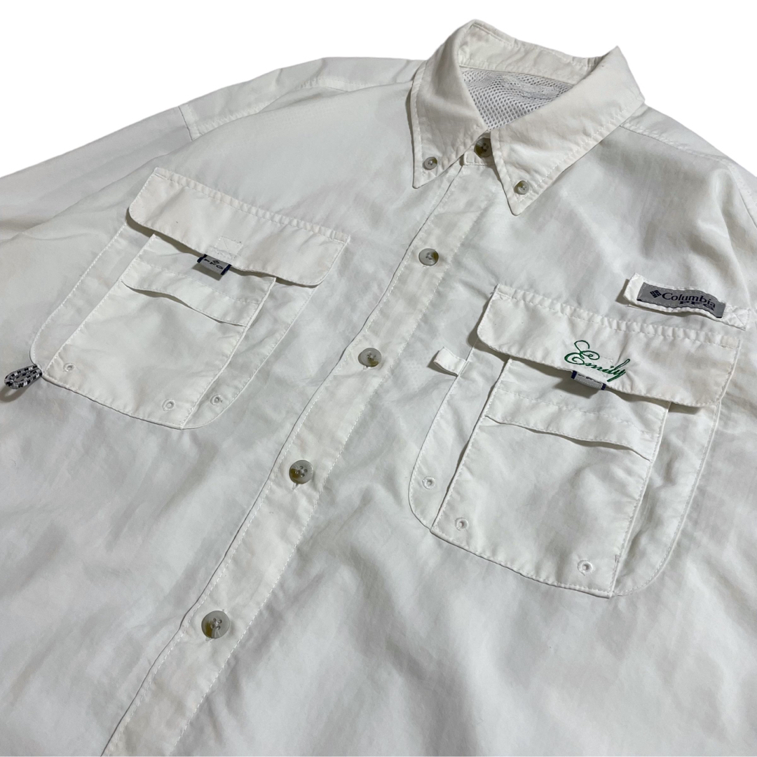 Columbia(コロンビア)の"columbia" PFG 長袖 フィッシングシャツ 2WAY ナイロン メンズのトップス(シャツ)の商品写真